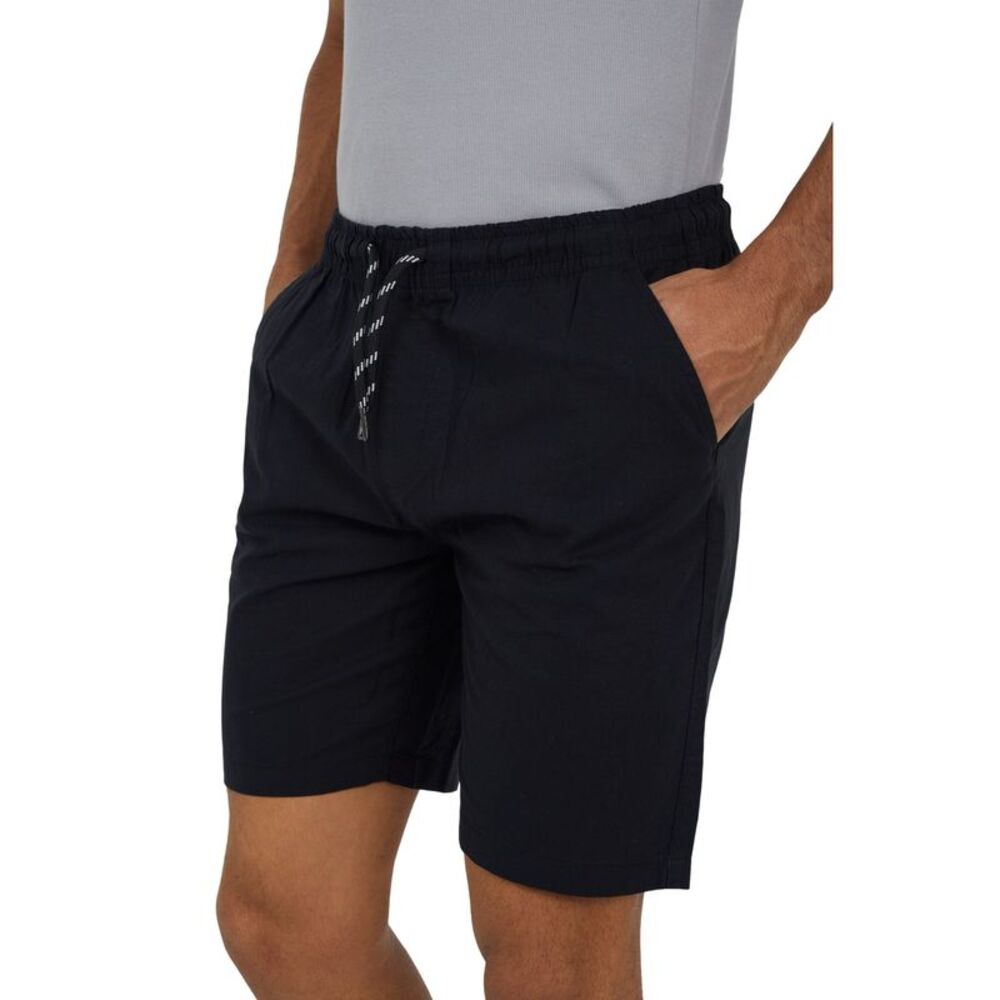 Brave Soul Mens Recycled Cotton Shorts / Black